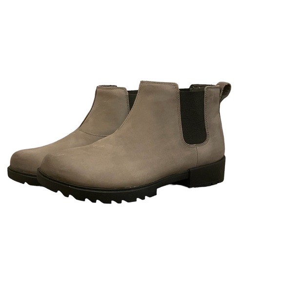 Sorel booties Emelie Chelsea Quarry and Black Waterproof - Picture 3 of 10